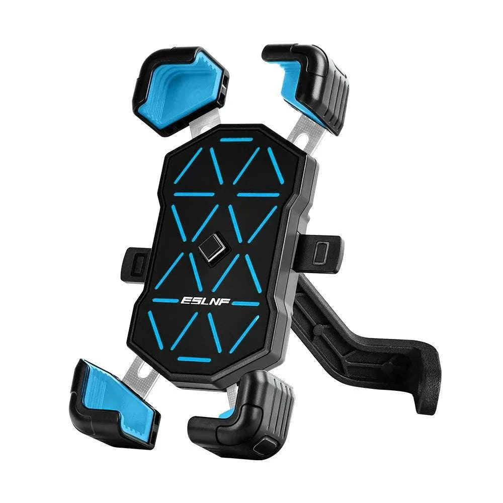 Universal Bike Phone Holder Mount for 4.5–7.2 Inch Devices-Orange Handlebar