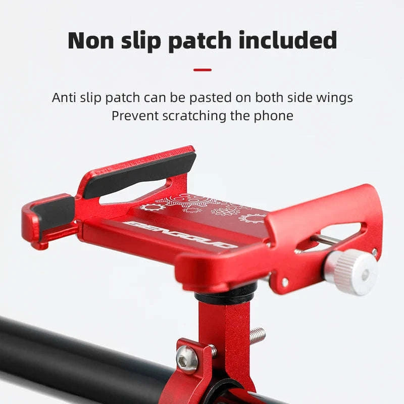 Universal Bike Phone Holder-Red-360