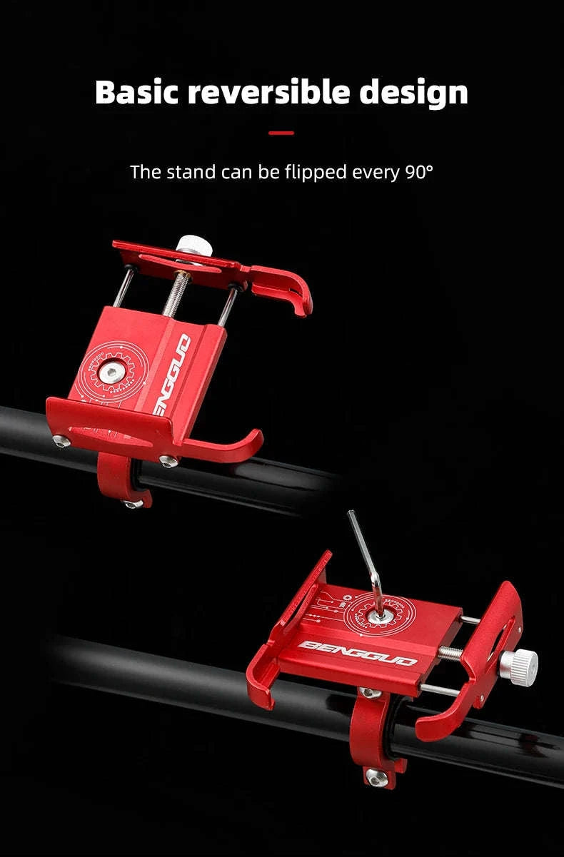 Universal Bike Phone Holder-Red-360