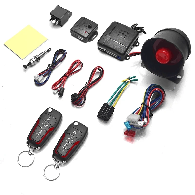 Universal Car Alarm System with Remote & App Keyless Entry Control-SQ606-001