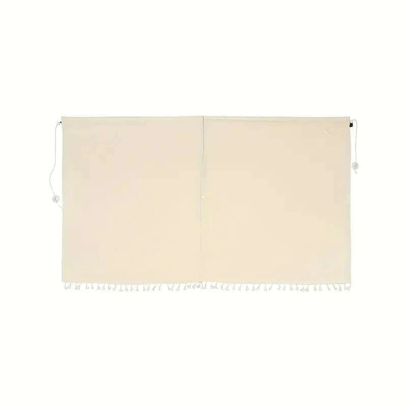 Universal Car Divider Curtain Privacy Partition Sun Shade-1 pc white