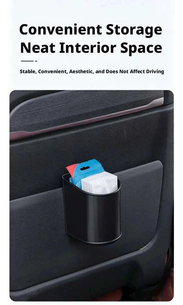 Universal Car Door Cup Holder Storage Bucket-Black