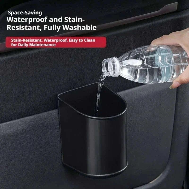 Universal Car Door Cup Holder Storage Bucket-Black