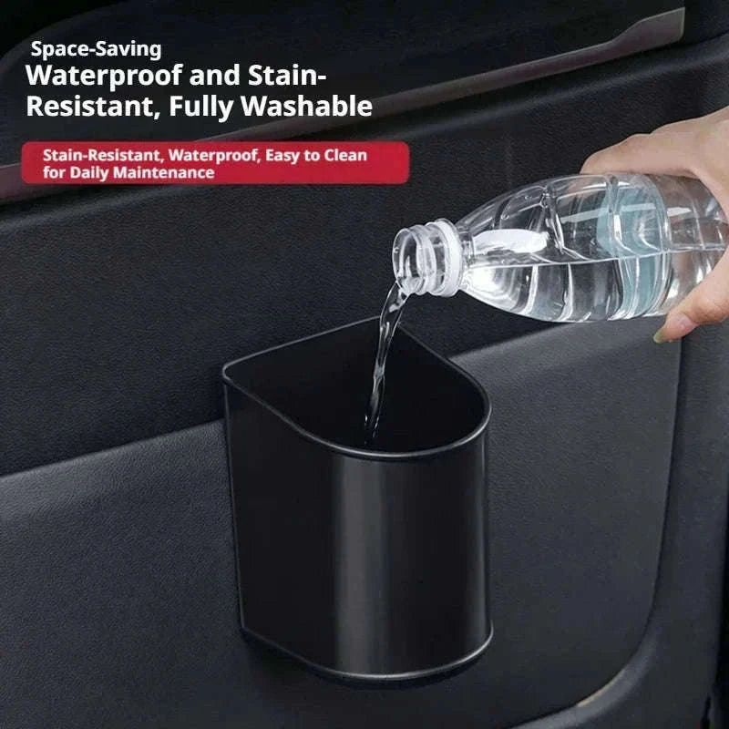 Universal Car Door Cup Holder Storage Bucket-Black