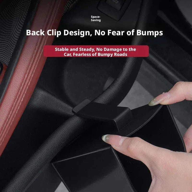 Universal Car Door Cup Holder Storage Bucket-Black