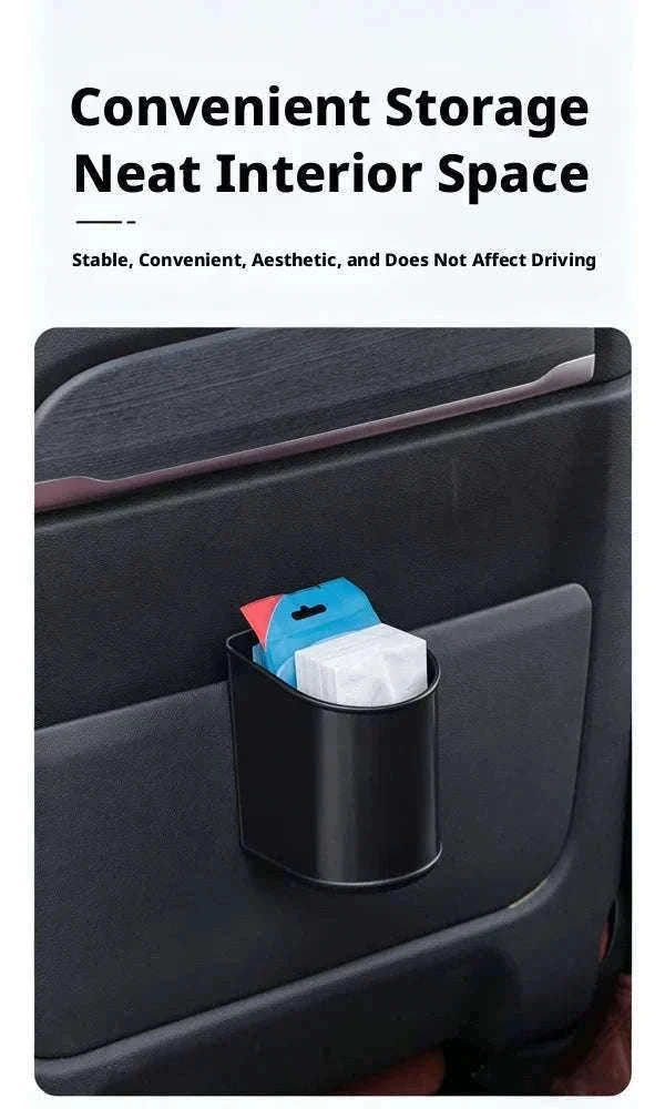 Universal Car Door Cup Holder Storage Bucket-Black