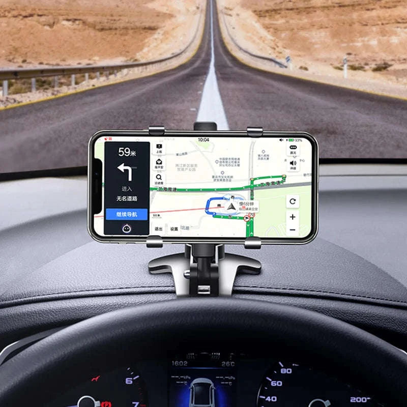 Universal Car Phone Holder for Dashboard, Mirror, and Visor-1pc phone holder