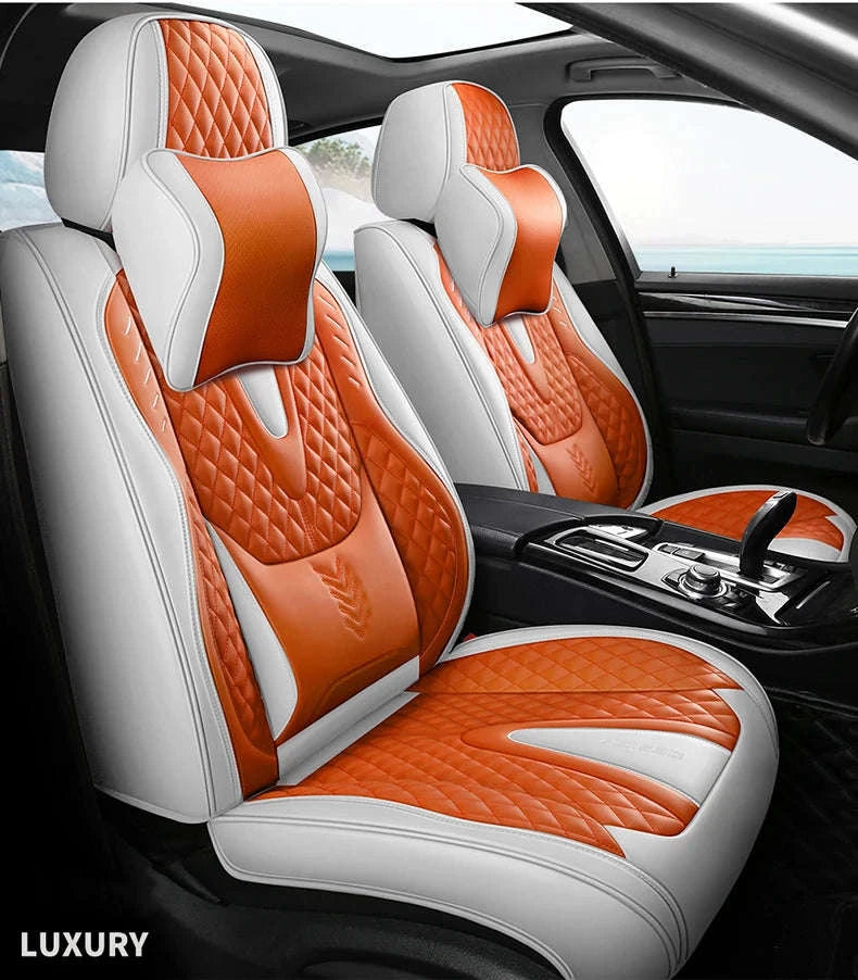 Universal Car Seat Covers – Full-Cover Nappa Leather Set-Color 6