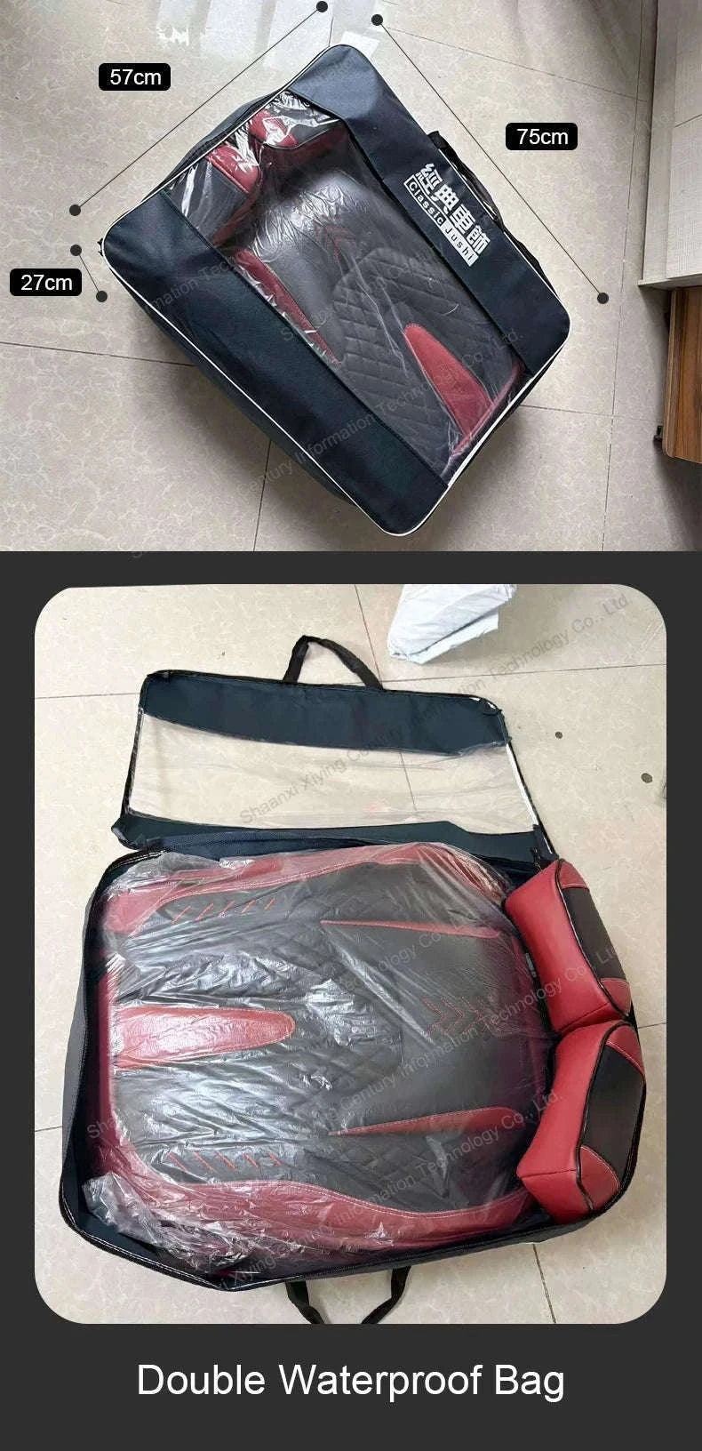 Universal Car Seat Covers Full-Cover Nappa Leather Set-Color 6