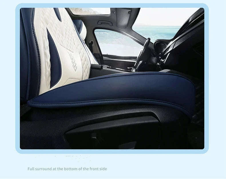 Universal Car Seat Covers Full-Cover Nappa Leather Set-Color 6