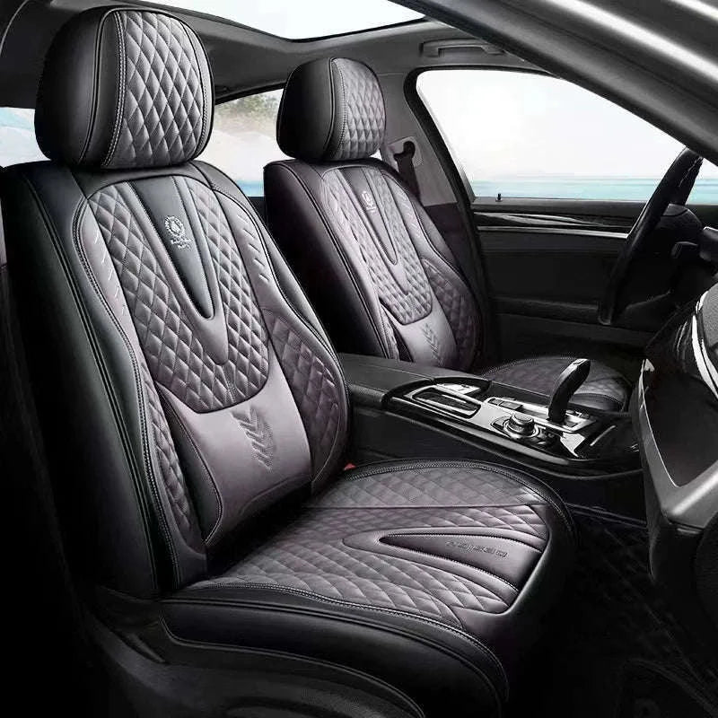 Universal Car Seat Covers Full-Cover Nappa Leather Set-Color 6