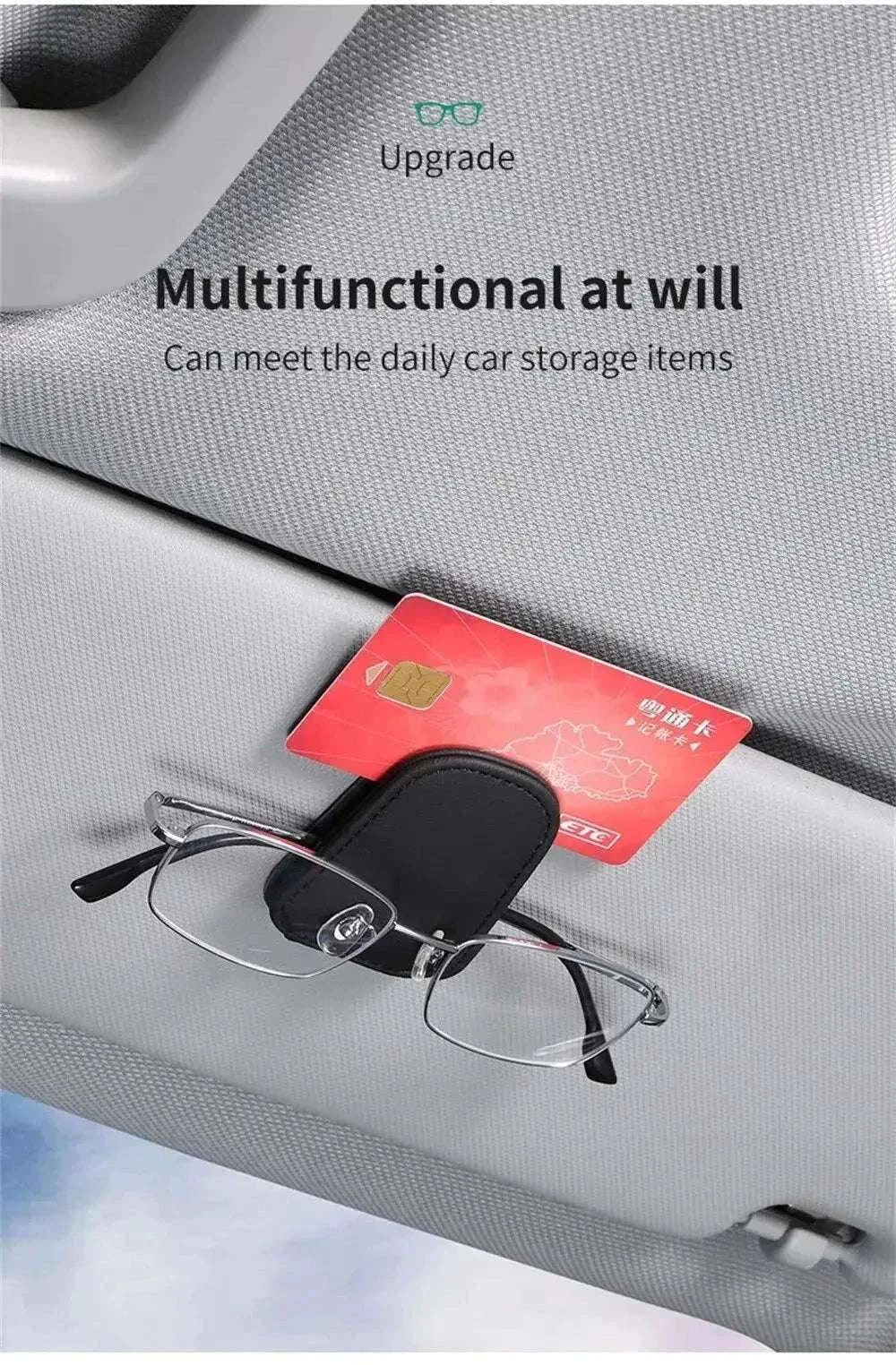 Universal Car Sun Visor Glasses Holder-