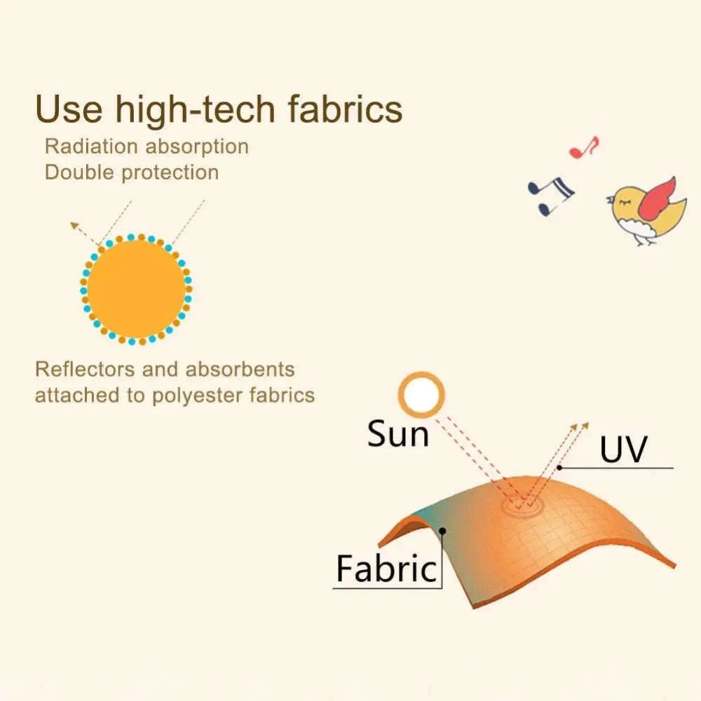 Universal Car Window Shade for Cooler, Calmer Family Rides-2 pieces