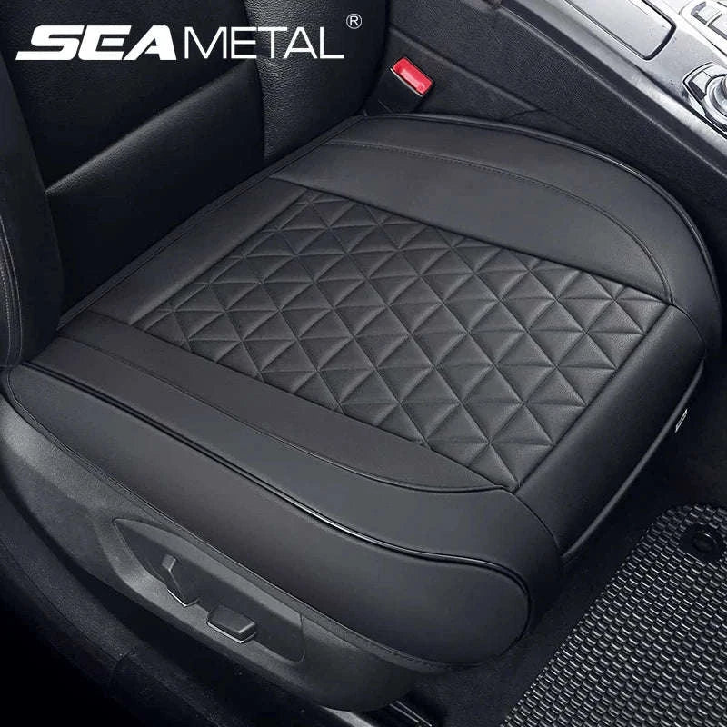 Universal Full-Wrapped Car Seat Cover Black-Front Seat 1pc