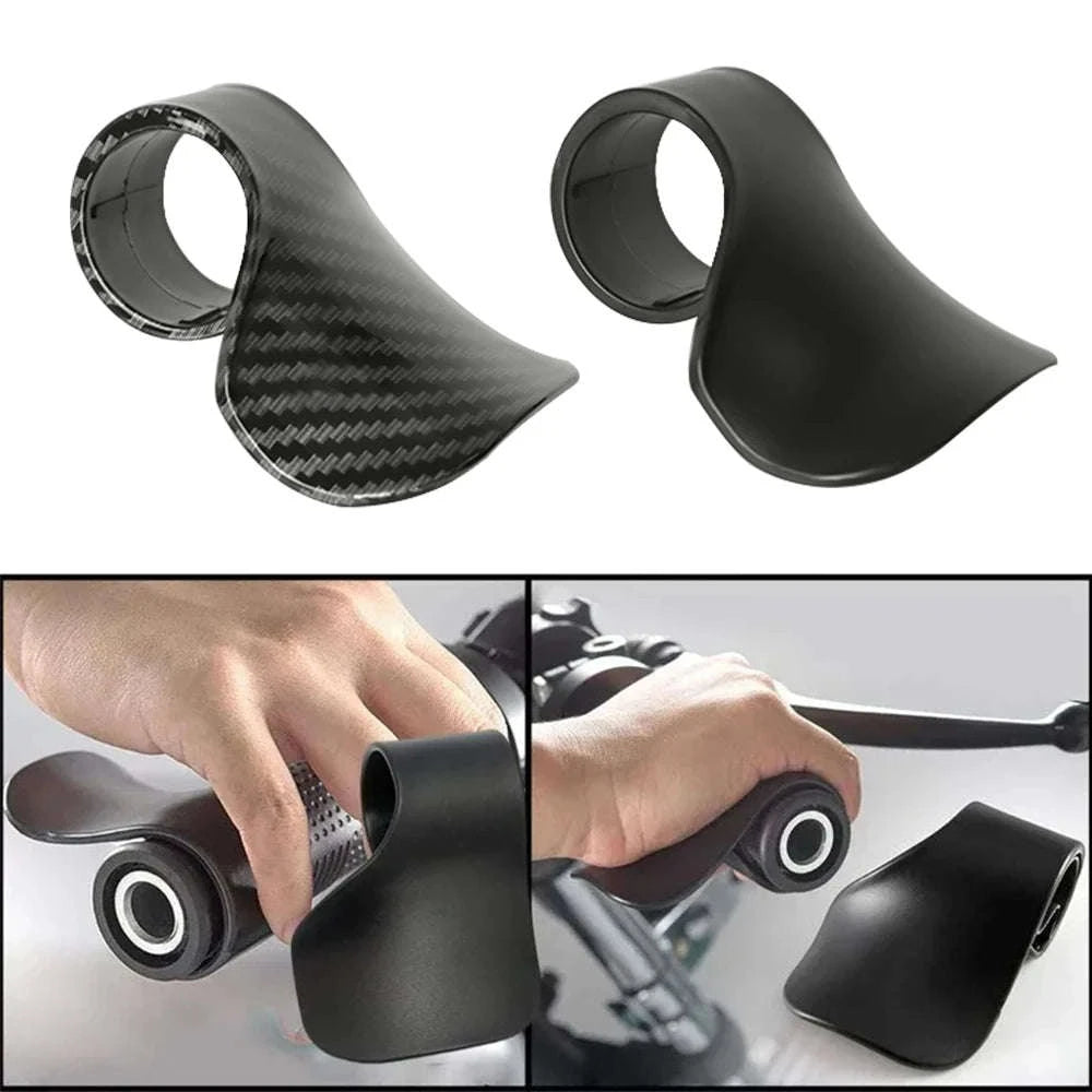 Universal Motorcycle Accelerator Booster Non-Slip Assist Grip-2pcs carbon fibre