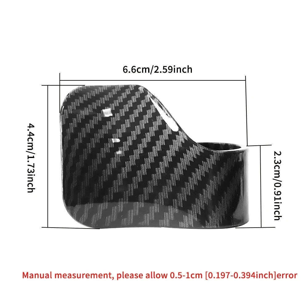 Universal Motorcycle Accelerator Booster Non-Slip Assist Grip-2pcs carbon fibre