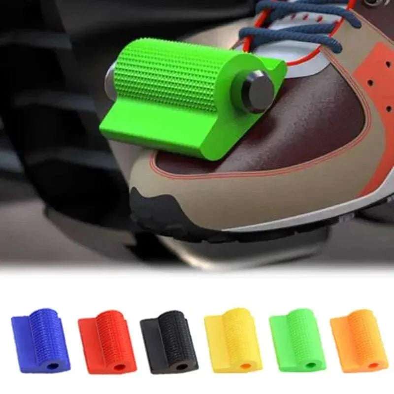 Universal Motorcycle Shift Gear Lever Pedal Rubber Cover-Orange