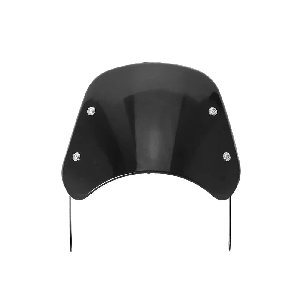 Universal Motorcycle Windshield Wind Deflector-black