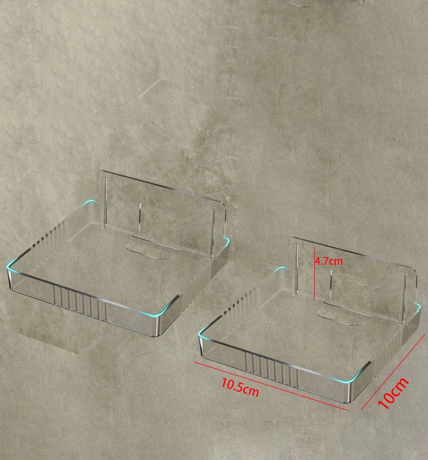 Universal Non-Drilling Wall Mount for CCTV Camera-B Clear