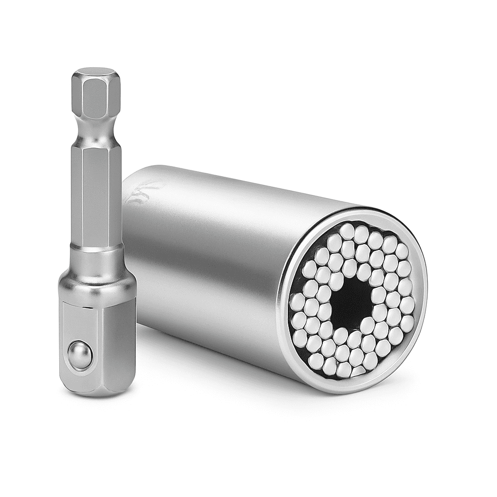 Universal Socket Adapter 7–19mm for Faster Repairs-Universal Socket