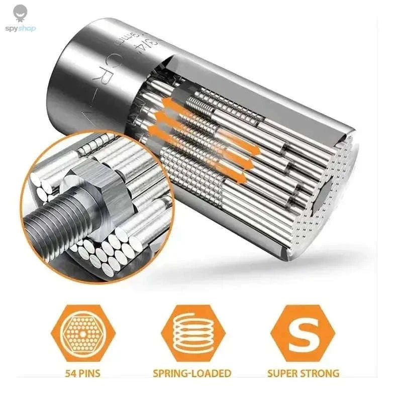 Universal Socket Adapter 7–19mm for Faster Repairs-Universal Socket