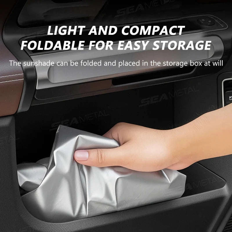 Universal Steering Wheel Sunshade Cover-1pc