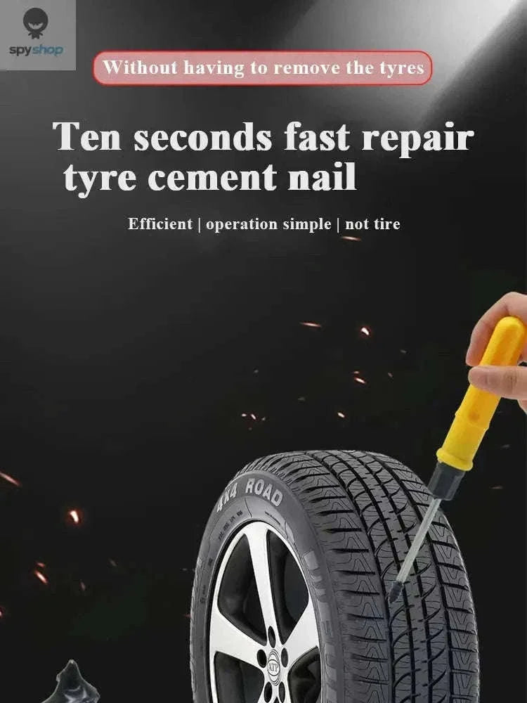 Universal Tire Repair Rubber Nail Set for Quick Puncture Fixes-5S5L Mix