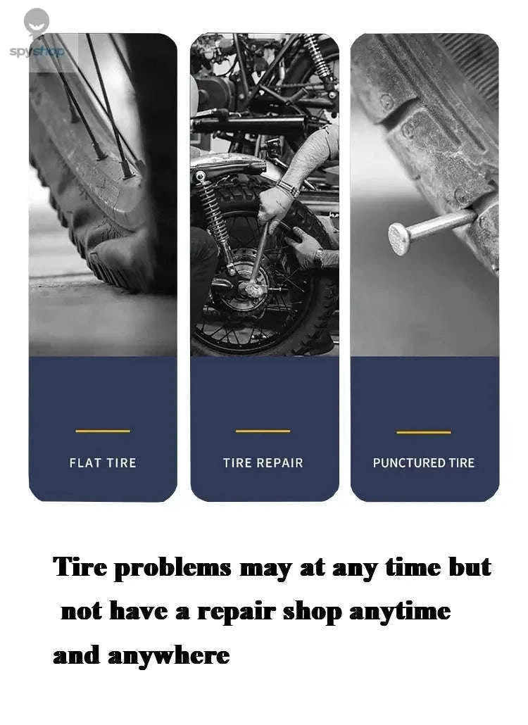 Universal Tire Repair Rubber Nail Set for Quick Puncture Fixes-5S5L Mix