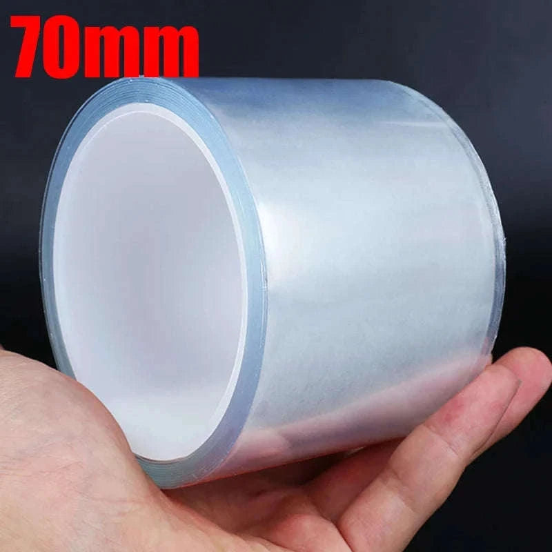 Universal Transparent Car Door Edge Protector Film-Carbon fiber 30mm / 3m