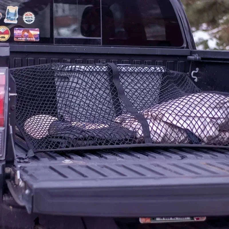 Universal Truck Bed Elastic Cargo Mesh Organizer-80X60cm / Single layer