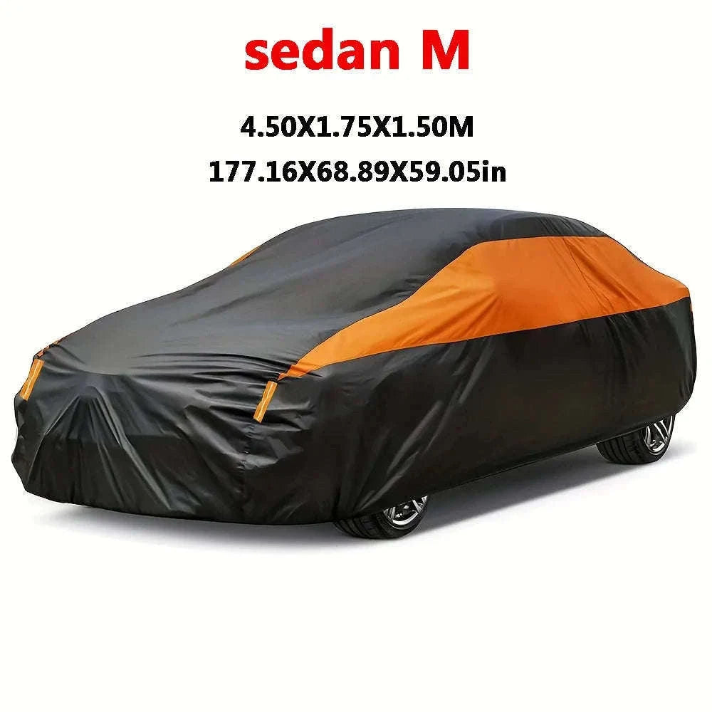 Universal Waterproof Car Cover for SUV and Sedan Protection-L-4.70X1.80X1.50M