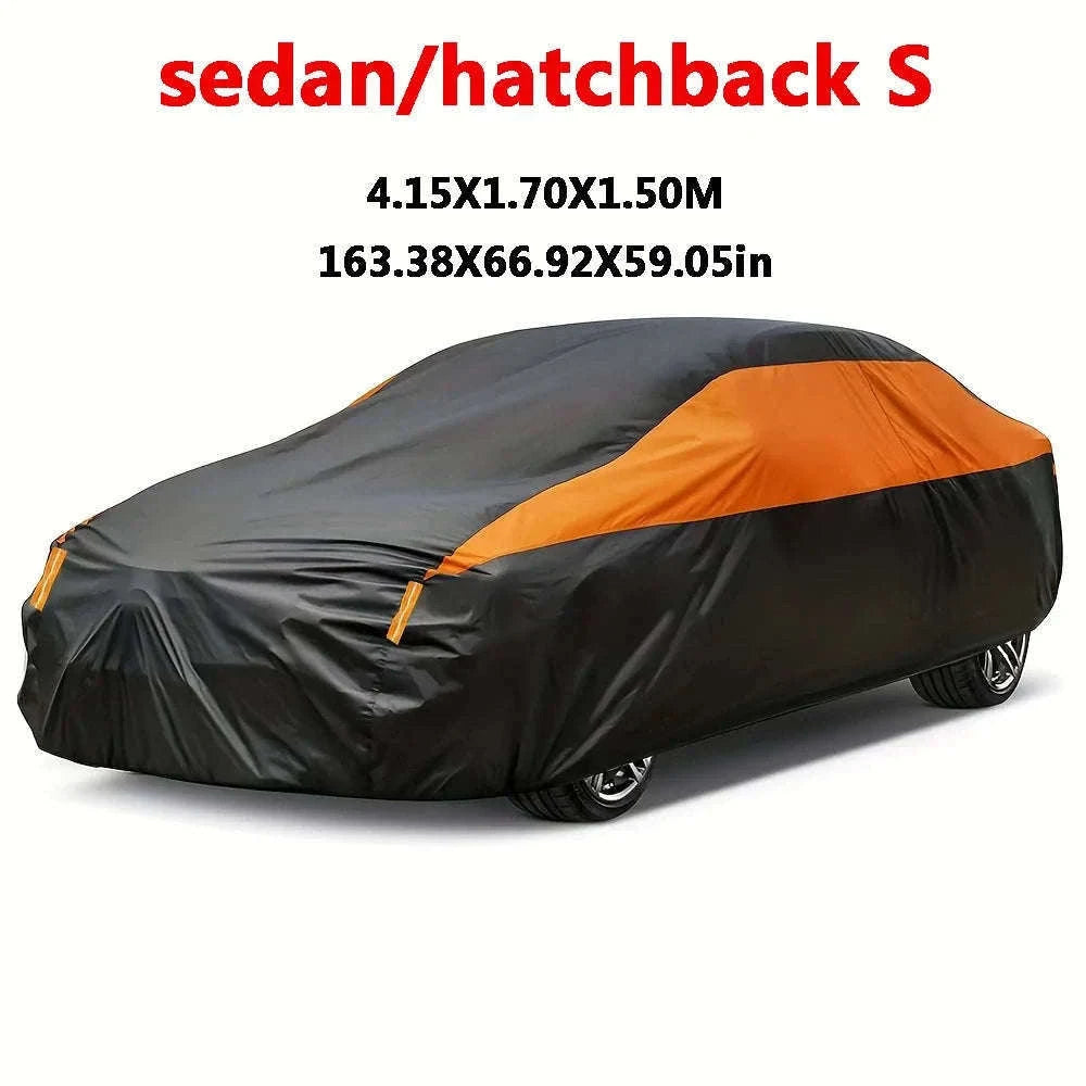 Universal Waterproof Car Cover for SUV and Sedan Protection-L-4.70X1.80X1.50M