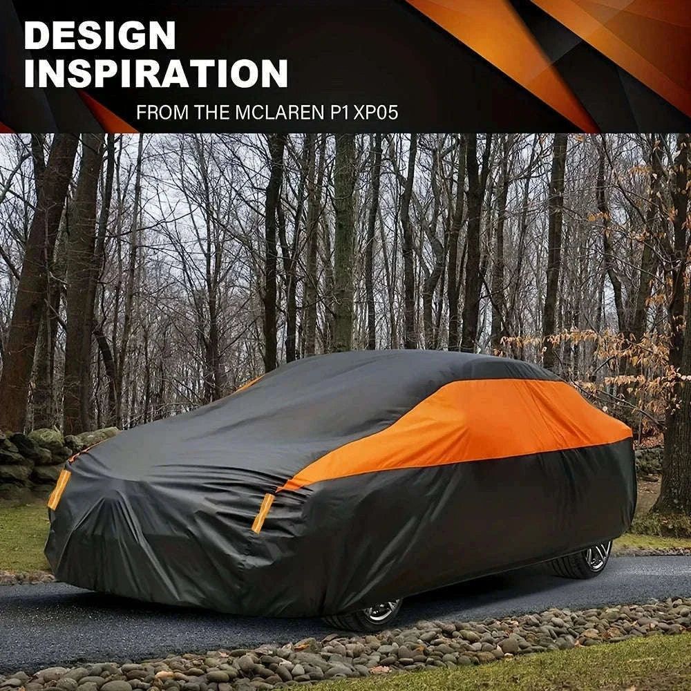 Universal Waterproof Car Cover for SUV and Sedan Protection-L-4.70X1.80X1.50M
