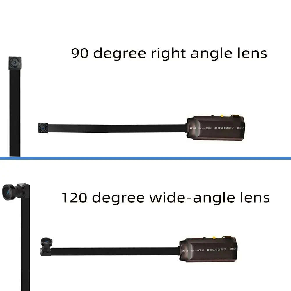 Upgraded 4K HD Mini WiFi Camera-90 degree camera / Add 128 GB card / CHINA