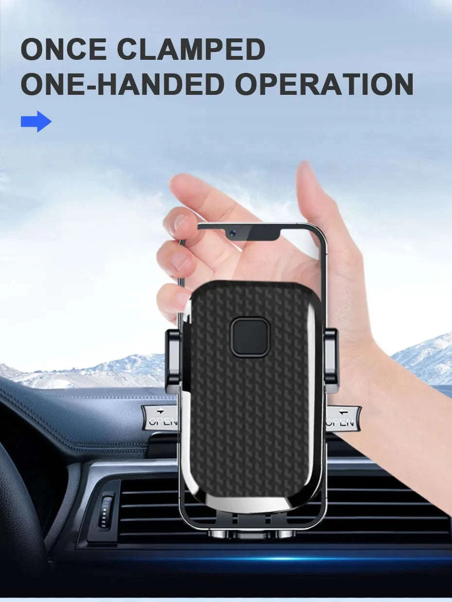 Upgraded Hook Car Phone Holder Air Vent Mount 360-Degree Rotation-Phone Holder