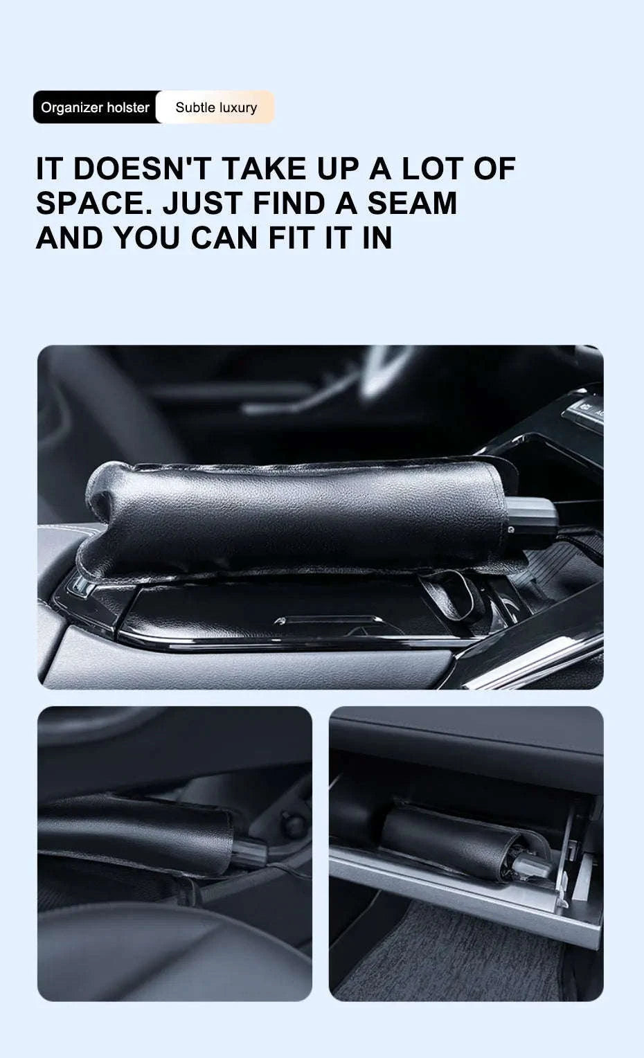 Upgraded Windshield Sun Shade for Car Heat Insulation Sun Protection Cover UPF50+ UV Blocking Auto Sunshade Umbrella-1pc