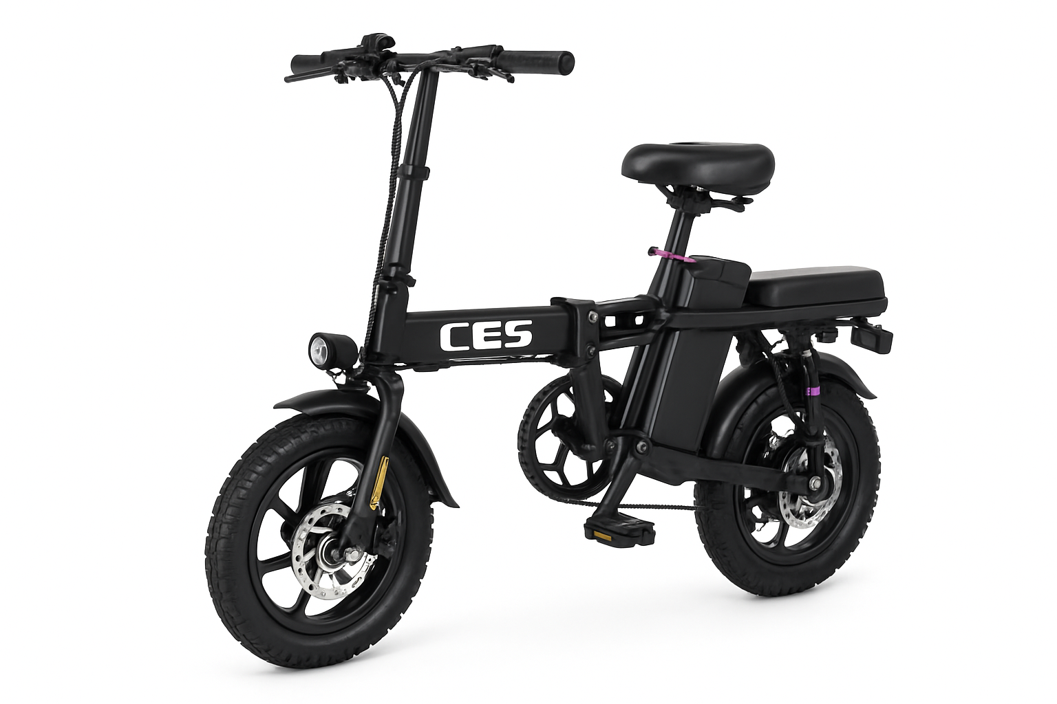 Adults Folding Electric Bike 500W 48V 15Ah 14 Inch