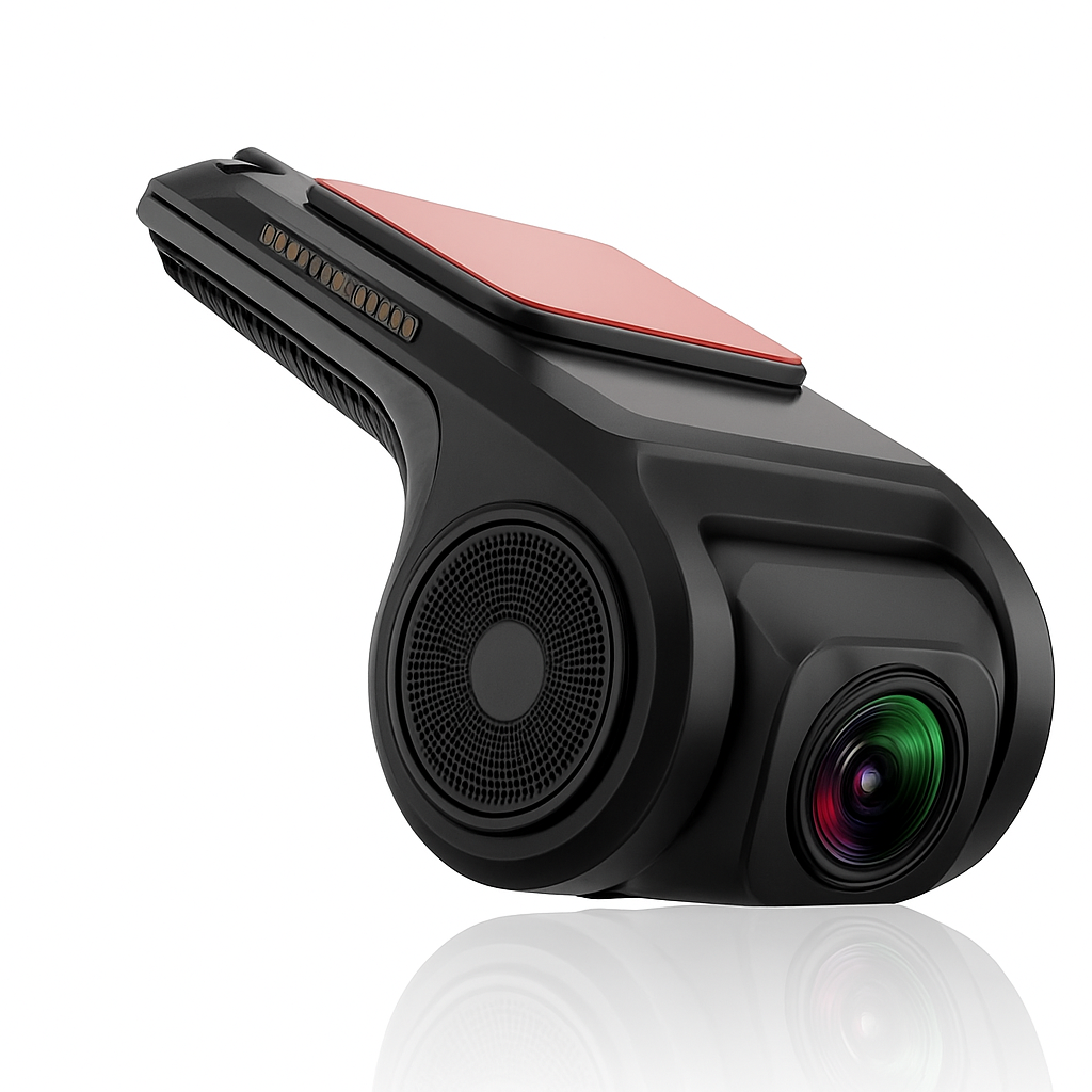 1080P USB Dash Camera with ADAS Alerts for Android Head Units