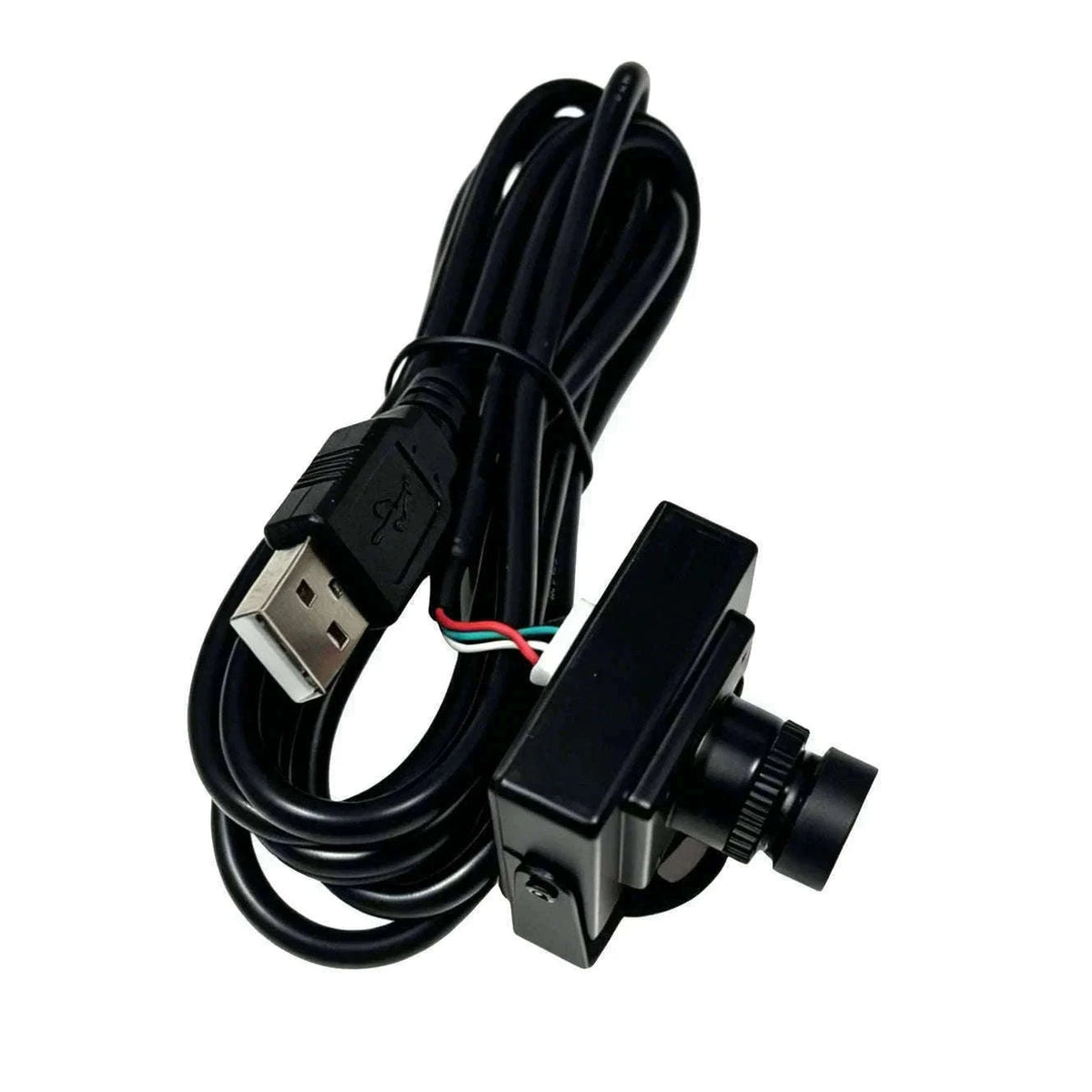 USB 1080P HD Webcam, 142° Wide Angle, Plug and Play-720P 2.1mm lens