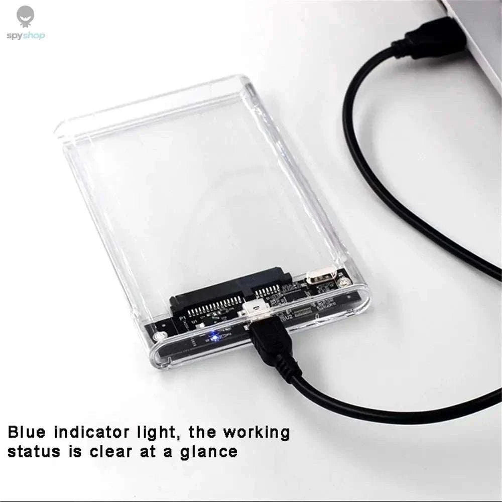 USB 3.0 2.5-Inch SATA HDD Enclosure with Tool-Free Setup-USB 3.0 to type c