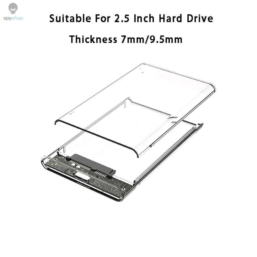 USB 3.0 2.5-Inch SATA HDD Enclosure with Tool-Free Setup-USB 3.0 to type c