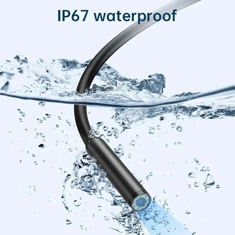 USB C Endoscope Camera 5.5mm Borescope with LED Lights-United States / Soft Cable / 1m