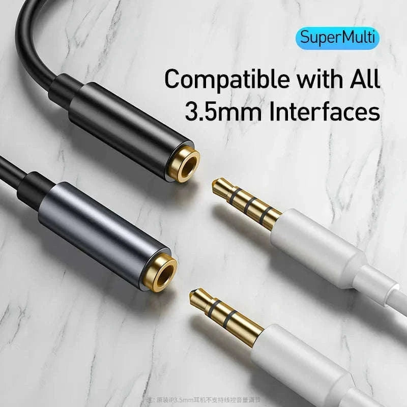 USB-C to 3.5mm Earphone Jack Adapter-Black