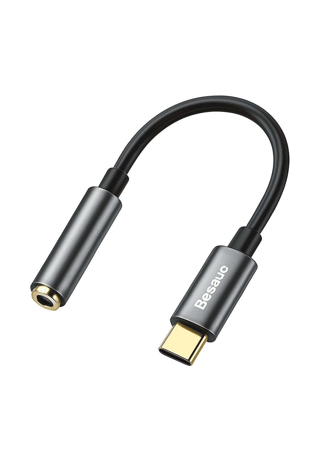 USB-C to 3.5mm Earphone Jack Adapter-Black