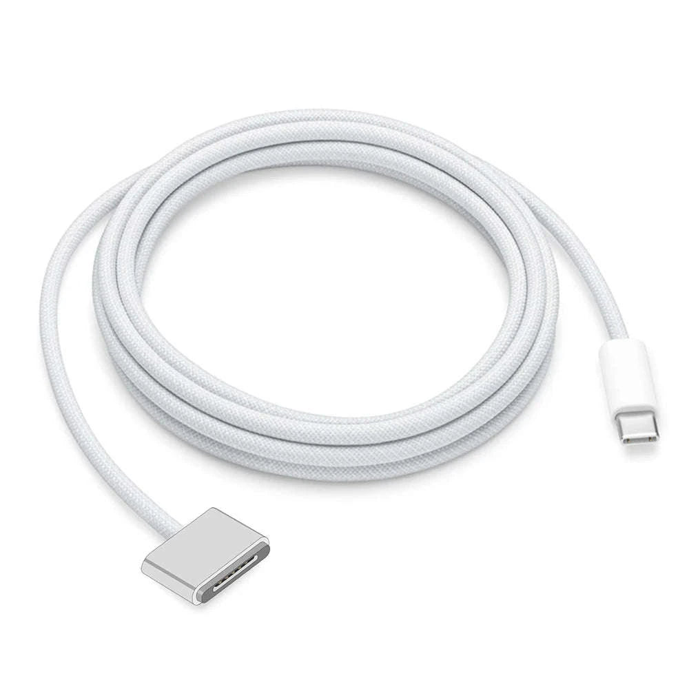 USB-C to Magnetic Charger Cable for Compatible Laptops-WHITE / 2m