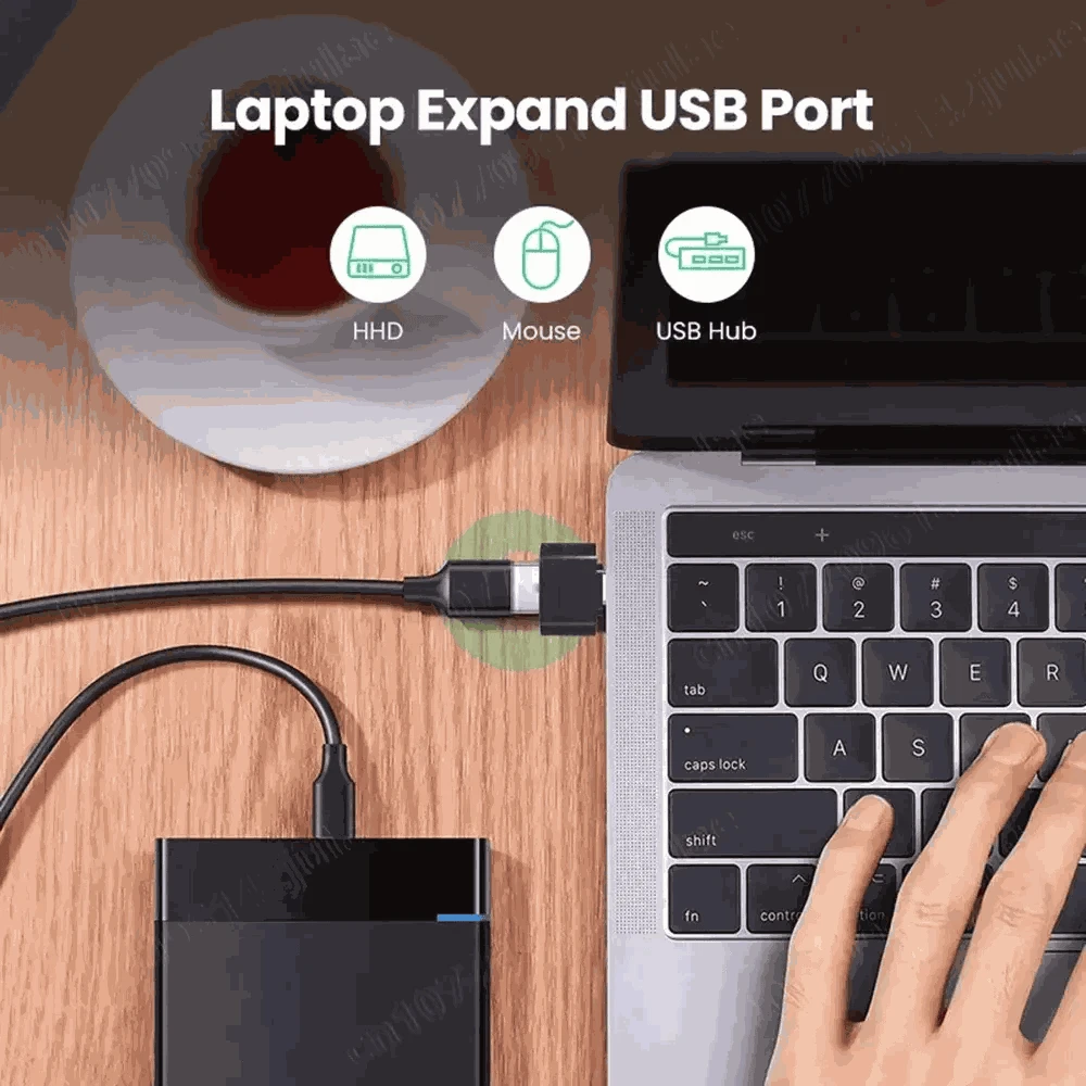 USB-C to USB 3.0 OTG Adapter for Fast, Easy Device Connections-1PCS White