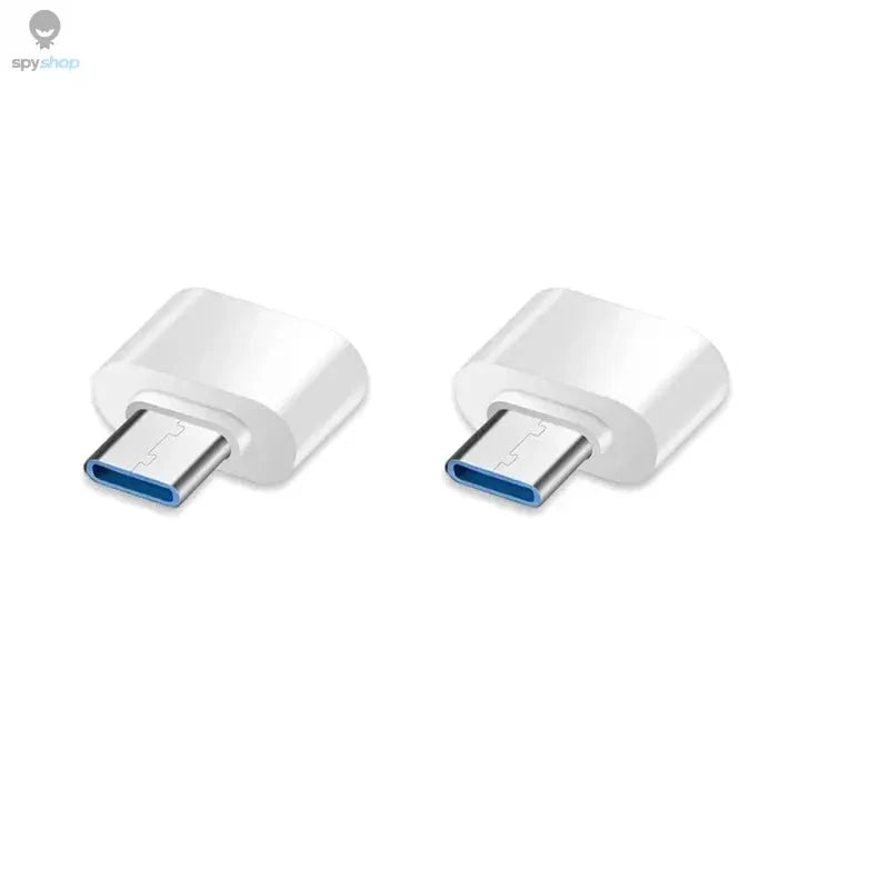 USB-C to USB 3.0 OTG Adapter – High-Speed Transfer and Universal Compatibility-1PCS White