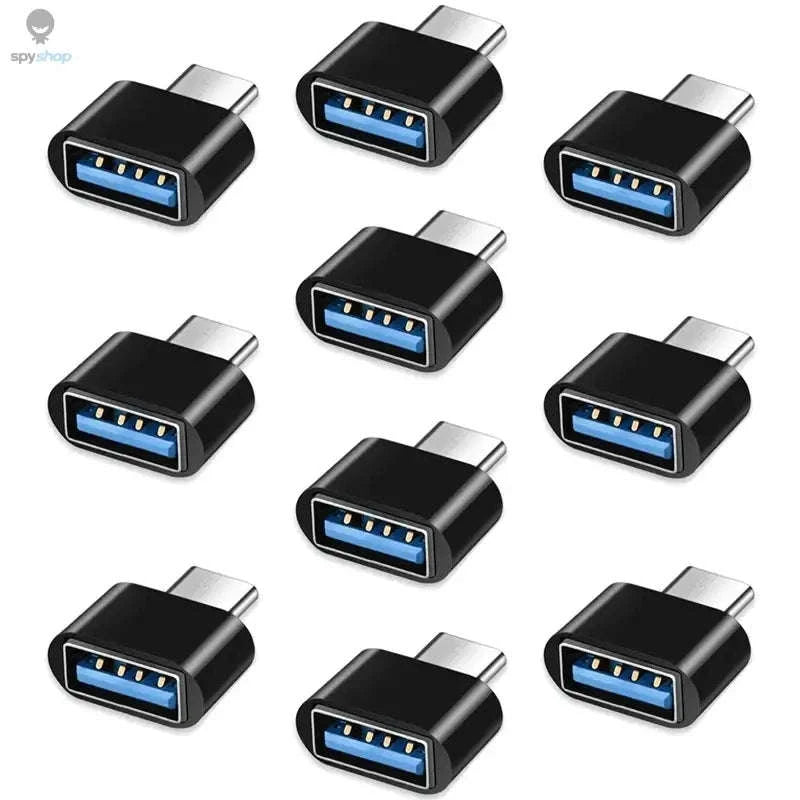 USB-C to USB 3.0 OTG Adapter – High-Speed Transfer and Universal Compatibility-1PCS White