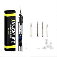 USB Cordless Rotary Tool Kit – Mini Wireless Drill-30pcs