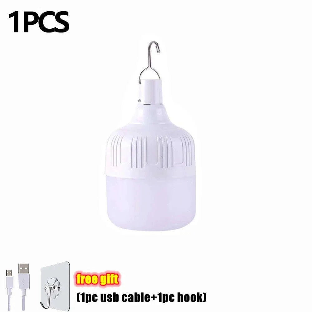 USB Rechargeable LED Portable Lantern for Outdoor Use-450w / 2pcs